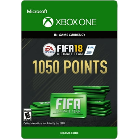 Xbox One FIFA 18 Ultimate Team 1050 Points (Email (Best Fifa 10 Ultimate Team)
