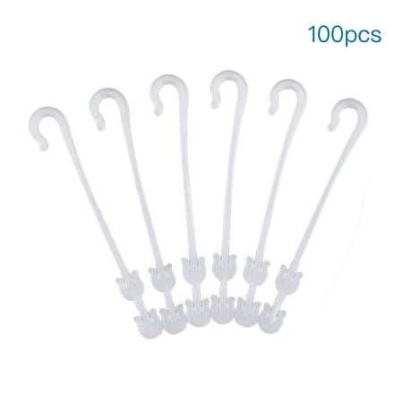 

GadgetVLot 100Pcs Tomato Hook Hanging Hook Fruit Ear Hook Plastic Hook