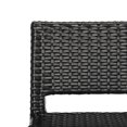 thumbnail image 5 of SAFAVIEH Landry 38 in. High Outdoor Patio Rattan Bar Stool, Black, 5 of 7