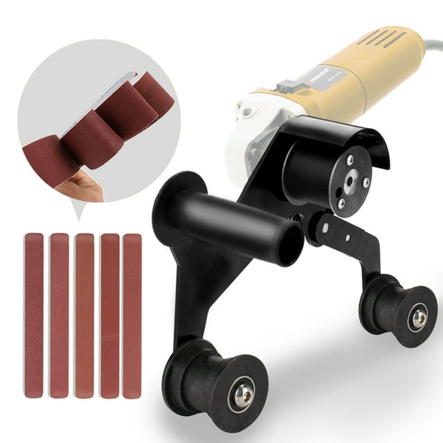 pulidora de eliminación M14 / M10 lijadora de banda para tubería de material acero inoxidable Tubo de Tratamiento de espejo Pulido - 5- EE. UU. 5-8 UU. CUTICAT Lijado con amoladora angular