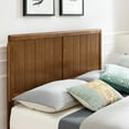 thumbnail image 5 of Modway Alana King Wood Platform Bed with Angular Frame in Walnut, 5 of 13
