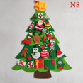 thumbnail image 4 of Felt Christmas Tree Decoration Ornaments Handmade DIY Cartoon Christmas Tree, 4 of 6