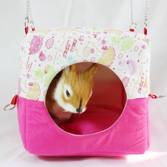 Sofá de de hamaca de para , hámster, conejillo de , cama colgante cálida, jaula de juguete Salvador Hamster de mascotas Casa Hamaca