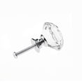thumbnail image 4 of Drawer Knobs Diamond Shaped Crystal Glass 30mm Cabinet Knobs Pull Handles (30mm, 25 Pack, Black), 4 of 8