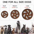 thumbnail image 3 of Comedero lento para perro Feedoo de acero inoxidable, 1 taza, 3 of 9