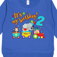 thumbnail image 3 of Inktastic It's My Birthday Circus Train 2nd Birthday Toddler Sweatshirt, 3 of 4