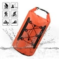 thumbnail image 3 of 15L Waterproof Dry Bag with Phone Case Bag Roll Top Dry Sack For Kayaking Boating Fishing Surfing Swimming Rafting, 3 of 8
