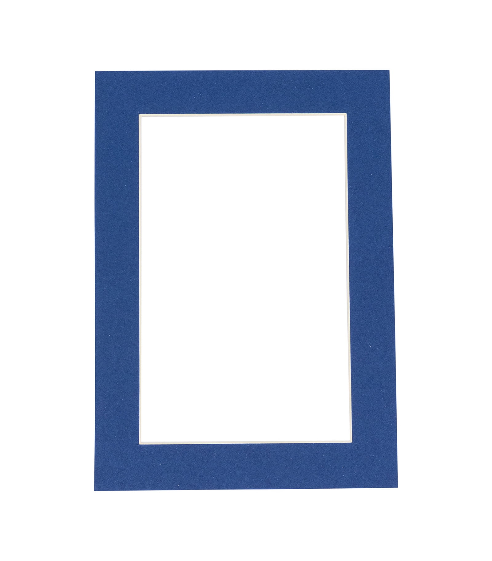 Bottle Blue Acid Free 16x20 Picture Frame Mats with White Core Bevel