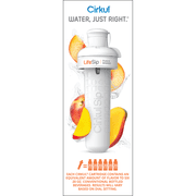 (2 pack) Cirkul LifeSip Peach Mango Flavor Cartridge, Drink Mix, 1-Pack