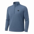 thumbnail image 3 of Sudadera Deportiva Wilson para Hombre Cozy Sport Doble Brush Color Azul Talla CH, 3 of 4