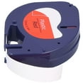 thumbnail image 1 of Label Tape Replacement for DYMO LETRATAG Machine Ribbon DIY Print Accessories12mm x 4meter, 1 of 5