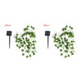 thumbnail image 4 of Advancent de jardín, lámpara de decoración de vid ajustable con hojas de ratán y energía Solar, novedad de 2021, triangulación de envíos, 4 of 6