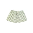 thumbnail image 1 of Honganda Women’s Button Front Plaid Shorts Lounge Shorts Bottoms Boxer Shorts, 1 of 5