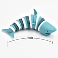 thumbnail image 2 of Fidget Toy WOZADU Fidget Slug Articulado Elástico Tiburón, 2 of 7
