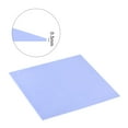 thumbnail image 3 of Uxcell Silicone Thermal Conductive Pads 200mmx200mmx0.5mm Heatsink Blue, 3 of 5