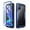 Blue, variant on i-Blason Magma Case for iPhone 11 6.1 inch (2019 Release), Heavy Duty Protection, Full Body Bumper Protective Case with Built-in Screen Protector (RoseGlod)