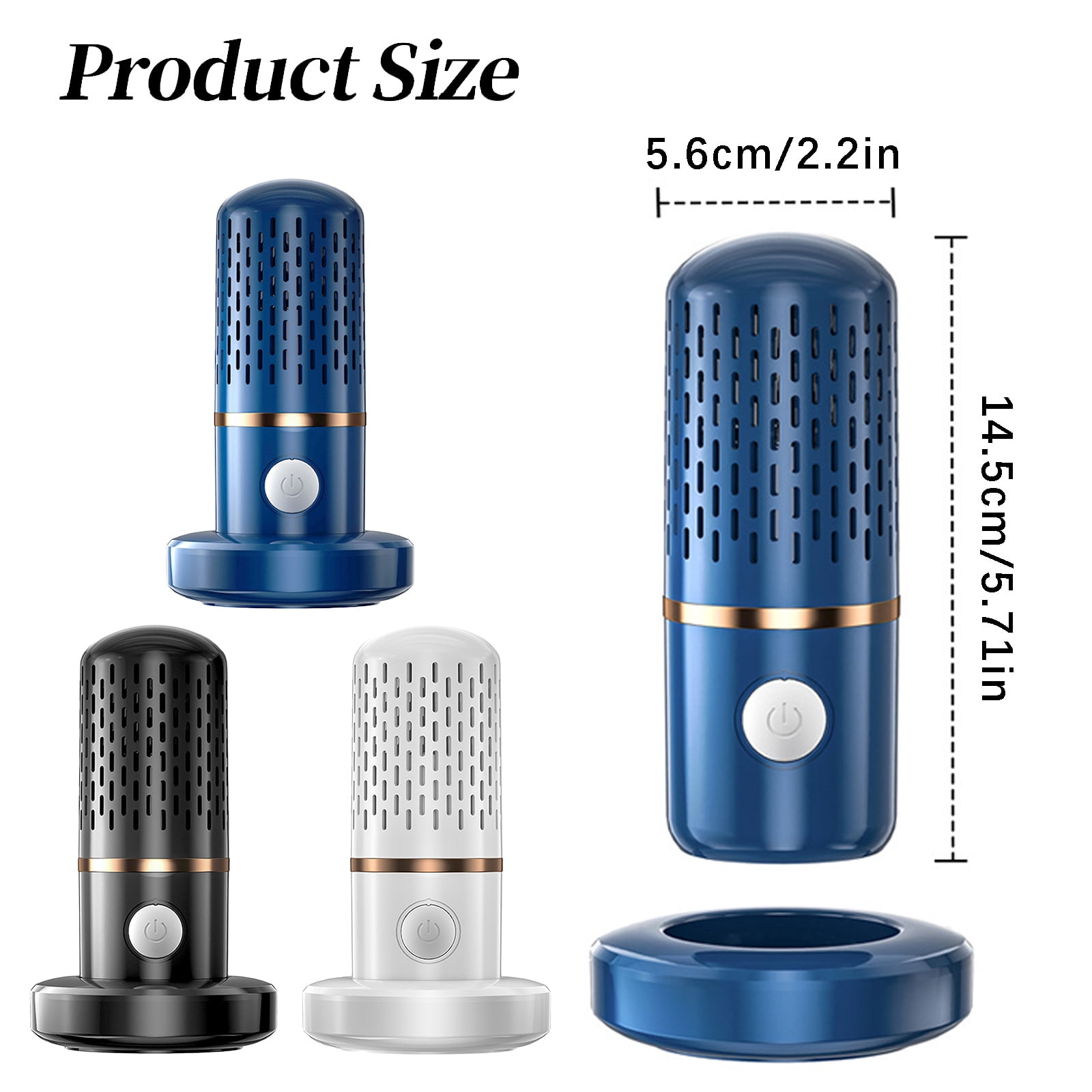 FreshGuard Produce Cleaner - Produce Purifier, Lorastia Fresh Guard Fruit and Vegetable Cleaner, Vegetable Seafood Cleaners, USB Wireless Food Purifier, Extend Freshness (1Pack Grey)