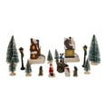 thumbnail image 2 of Kurt Adler 5-Inch Battery Operated Lit Christmas Village 17 Piece Set, 2 of 4
