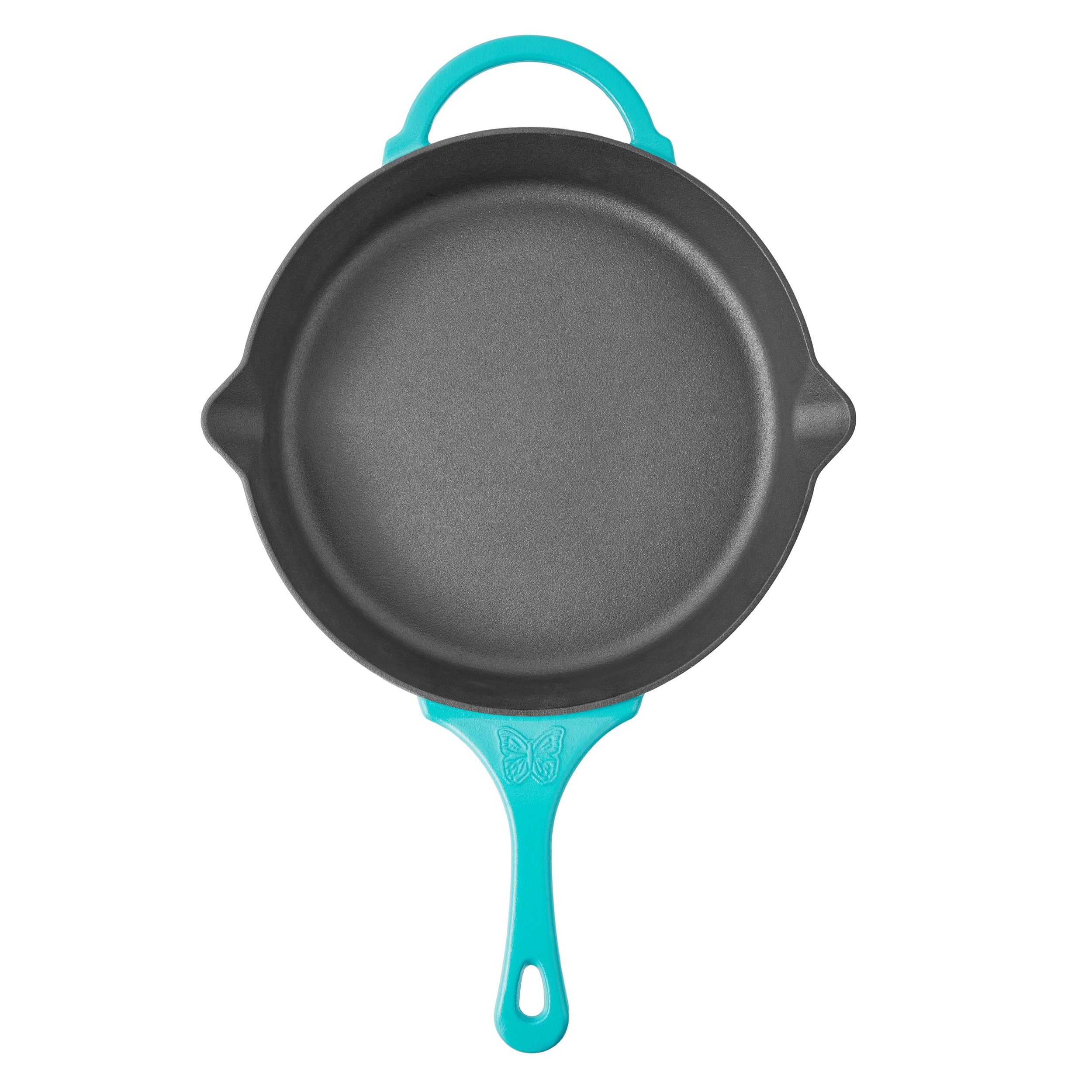 The Pioneer Woman 12-Inch Round Nonstick Interior Cast Iron Fry Pan