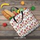 thumbnail image 5 of Easygdp Rose Flowers Bolsa Tote para Mujer, Bolso de Hombro para Trabajo, Playa, Viajes, Compras y Supermercado, 5 of 7