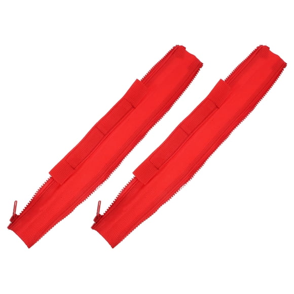 SHOWERORO 1Par Correa Limitadora De Puerta Para Con Cremallera Roja Para Seguridad Y Control De Apertura