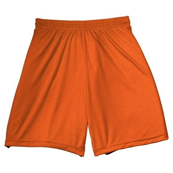 A4 Apparel N5244 Seven Inch Inseam Performance Short - Athletic Orange - Small