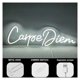 thumbnail image 4 of Carpe Diem Letrero De Neón Luz Para Decoración Colgante De Pared Para Club Fiesta Tienda Hogar Dormitorio Cumpleaños Lámpara Iluminada 16.54inx5.79in, 4 of 8