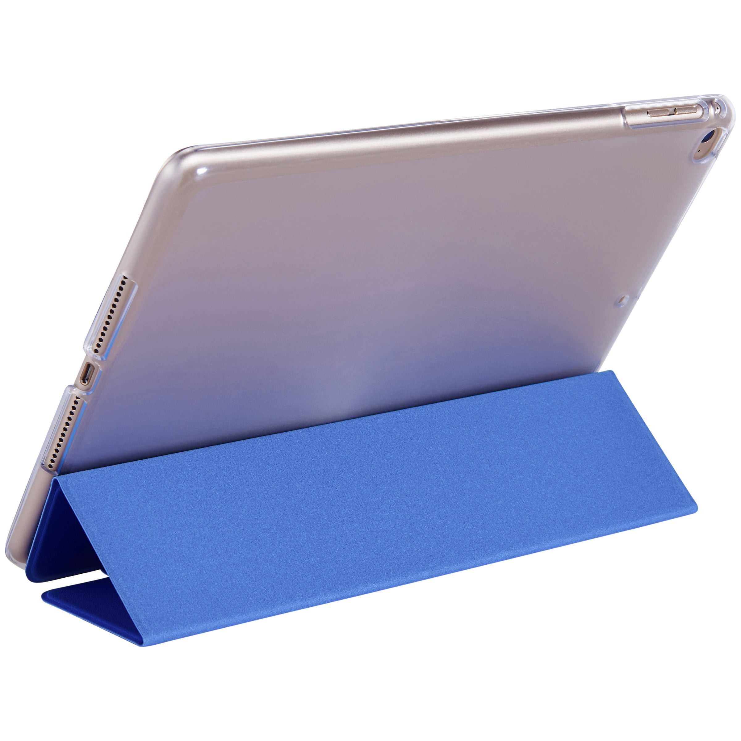 onn. Folio Case for 9.7 inch iPad Air 1 & iPad Air 2, Cobalt Crush
