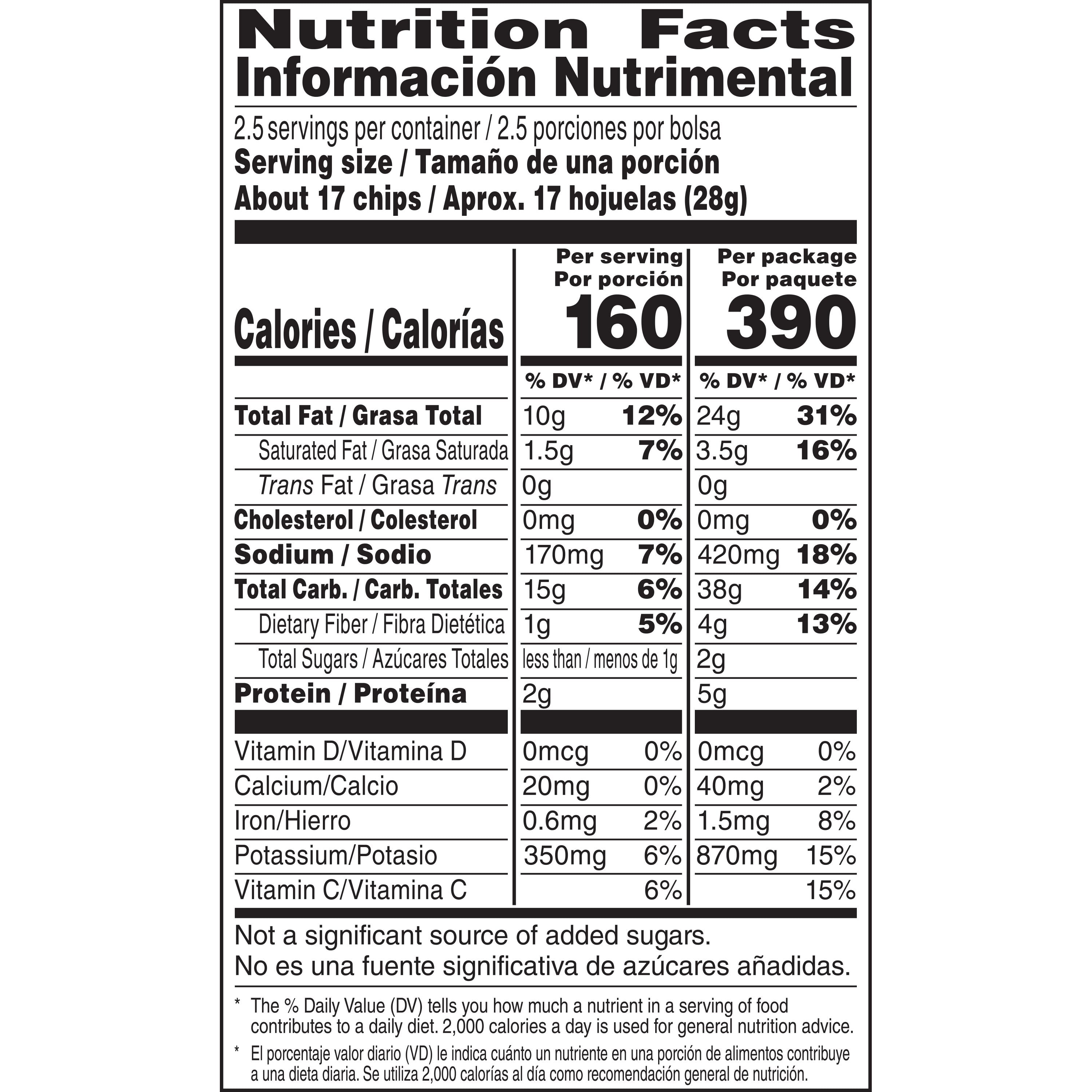 LAYS CHILE LIMON 2.5OZ