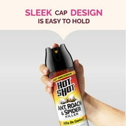 Hot Shot Ant, Roach & Spider Killer 2-17.5 Ounce, Kills Roaches, Unscented, Twin Pack