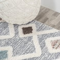 thumbnail image 5 of JONATHAN Y SANTA THERESA 3 x 5 Area Rug, Monique Trellis - Multi/Gray, SNT104A-3, 5 of 8