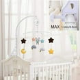 thumbnail image 4 of pdqouc Crib Mobile With Hanging Rotating Toys Bear Baby Mobile Music Bed Bell Animal Hanging Ornament Nursery Toys For Baby Boys Girls Clearance, 4 of 4