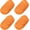 Orange, variant on 2/4 PCS T-Shirt Yarn Elastic Fabric Crochet Cloth Yarn for DIY Knitting, Spaghetti Yarn Thick Knitting Yarn for Hand DIY Bag Blanket Cushion Crocheting Projects,Home Decor