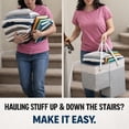 thumbnail image 4 of Cesta talisleskye plegable para escaleras de madera y moqueta, 4 of 9