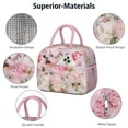 thumbnail image 4 of Womens Pioneer Flower Floral Print Pattern Lunch Box for Work,Insulated Lunch Bag for Women,Loncheras Para Mujer,Leakproof Adult Lunch Bag for Work,Beach,Travel,Picnic,Camping, 4 of 7