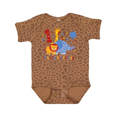 

Inktastic Safari 1st Birthday Gift Baby Boy or Baby Girl Bodysuit