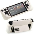 thumbnail image 1 of Kickstand Case for Steam Deck White Red - Protective and Reliable Accessory with Stand Function, 1 of 6