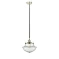 thumbnail image 2 of Innovations Lighting  Oxford - 1 Light 12" Cord Hung Mini Pendant Polished Nickel/Seedy, 2 of 5