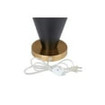 thumbnail image 4 of Urban Designs Claudia 26-inch Metal Table Lamp - Black, 4 of 5
