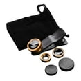 thumbnail image 4 of yotijay 4xUniversal Phone Lens Three Lens Phone Kits for Photo Cameras Gold, 4 of 6