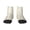 2 Black-2, variant on Rabbit And Milk Tea Pattern Quarter Crew Socks,Toe Seamed Ankle Socks,Cotton Cushioned Breathable Athletic Crew Sports Socks