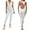 White, variant on Womens Jumpsuit Solid Color Yoga Workout Sport Bodysuits & Jumpsuits Crisscross Backless Date Night Rompers