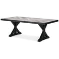 thumbnail image 3 of Signature Design by Ashley Beachcroft Outdoor Dining Table in Black & Gray, 3 of 9