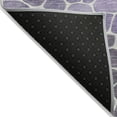 thumbnail image 5 of Addison Rugs Chantille Indoor/Outdoor Transitional Geometric Purple Machine Washable Round Rug, 8' x 8', 5 of 8