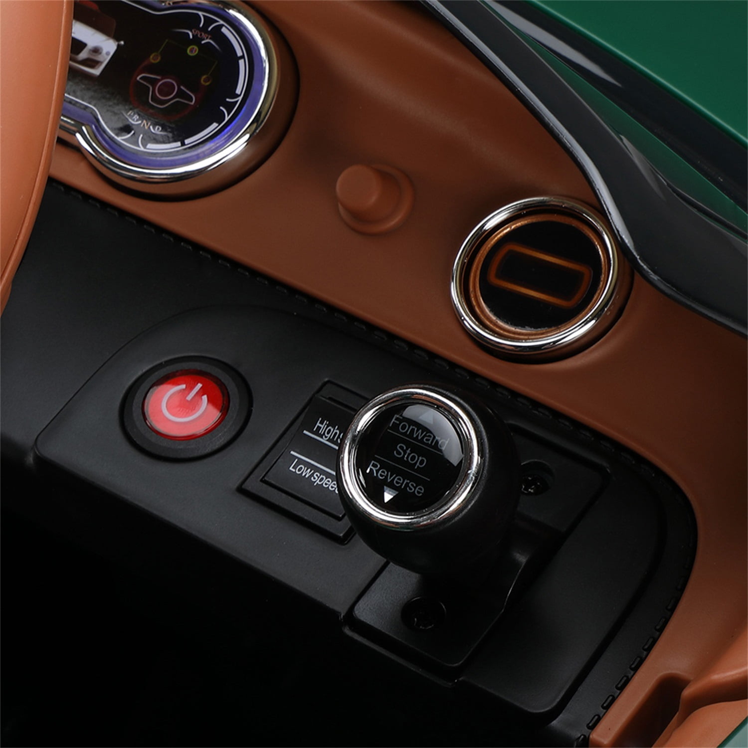 CIPACHO Licensed Bentley Electric Vehicle Toy, 12V Powered Ride On Car with Lights, Music and Remote Control, Green CIPACHO Licensed Bentley Electric Vehicle Toy, 12V Powered Ride On Car with Lights, Music and Remote Control, Green