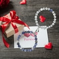 thumbnail image 3 of TopLLC Matching Couple Bracelets Healing Crystal Bracelets For Couples on Clearance, 3 of 9