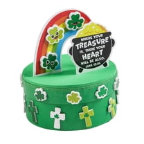 Fun Express 12 Pieces Foam Shamrock Wreath Craft Kit St Patrick s Day fun-express-12-pieces-foam-shamrock-wreath-craft-kit-st-patrick-s-day