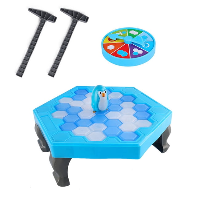 Juego de mesa educativo para romper el hielo con interacción entre padres e hijos de Penguin On Ice para niños Juego para romper el hielo