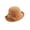 Brown, variant on MEICHEN Women's Winter Elegant Cloche Hat Solid Color Bowler Hat Fall Fashion Soft Bucket Hat 1920s Accessories for Women