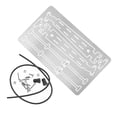 thumbnail image 2 of Kits de limpiaparabrisas móviles para coche RC, piezas decorativas, simulación, bricolaje, limpiaparabrisas para RC 1:6 Astilla, 2 of 8